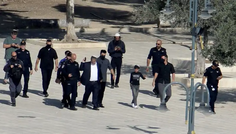 İsrailli Bakandan Mescid-i Aksa'ya Yine Tartışmalı Bir Ziyaret Gerçekleşti