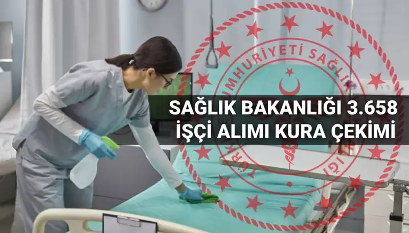 Sağlık Bakanlığı 3.658 İşçi Alımı Kura Tarihi ve Süreci Nedir?