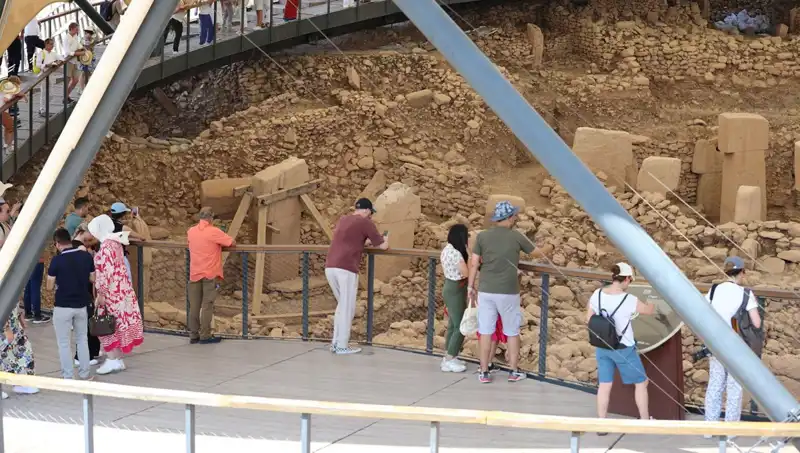 Tarihin Sıfır Noktası: Göbeklitepe'de Ziyaretçi Akını Yaşanıyor
