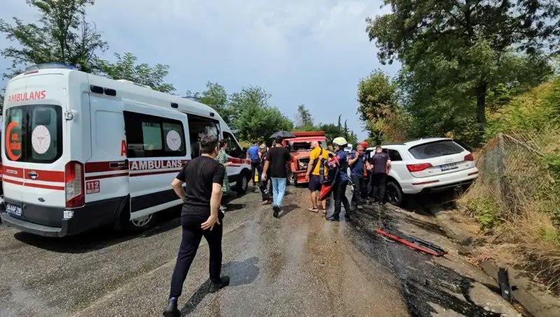 Sakarya’da Feci Kaza: 4 Çocukla Birlikte 5 Yaralı