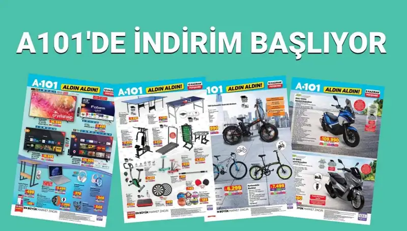A101 Market'te 12 Haziran 2025 Aktüel Ürünleri: Spor, Oyun ve Teknoloji Dolu!