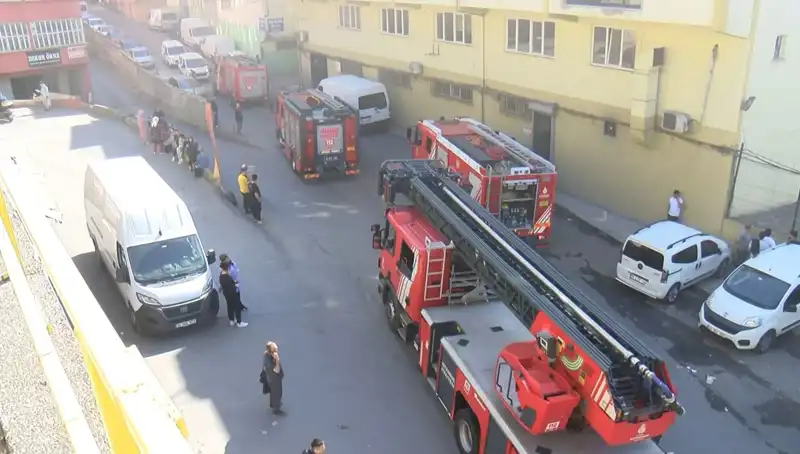 İstanbul'da Tekstil Atölyesinde Korkutan Yangın: Olayın Ayrıntıları
