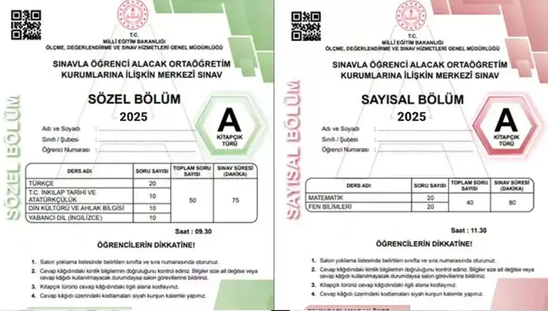 2025 LGS Soru ve Cevap Anahtarı: Tarih ve Saati Belli Oldu!
