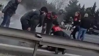 TEM Otoyolu’nda Zincirleme Kaza: Dört Polisi Yaralayan Olayın Detayları