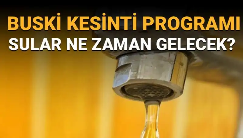 Bursa Nilüfer’de Su Kesintisi Ne Zaman Bitecek? İşte Tarihler!