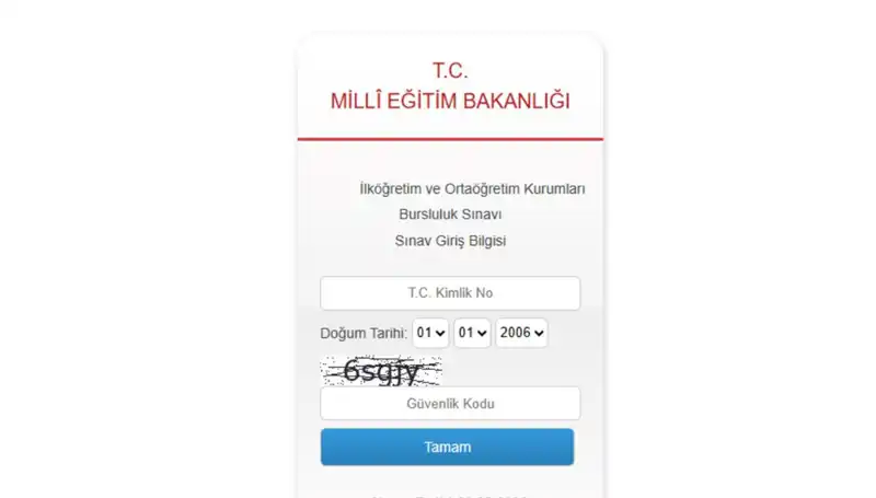 2025 Bursluluk Sınavı Girş Belgesi Ne Zaman Yayınlanacak?