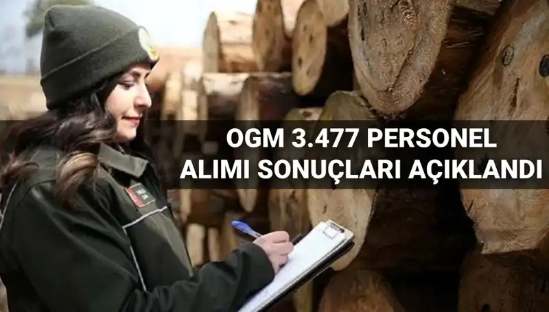 OGM 3.477 Personel Alımı Sonuçları Açıklandı! Sonuçları Hızla Öğrenin