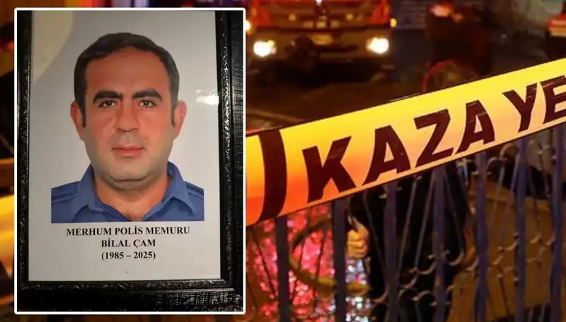 Trafik Kazasında Hayatını Kaybeden Polis Memuru, Kentte Derin Üzüntü Yarattı