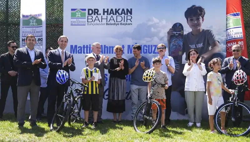 Bahçelievler’de Yenilik: Mattia Ahmet Minguzzi Skate Parkı Açıldı