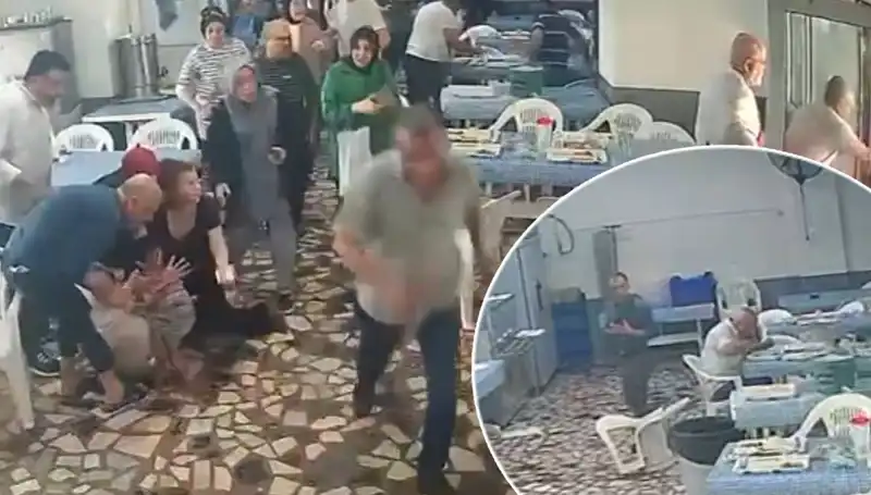 Yemekhanede Deprem Anı: Farklı Tepkilerle Yüzleşenler