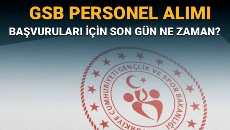 Gençlik ve Spor Bakanlığı 2023 Personel Alımı: Başvuru Süreci ve Son Tarihler